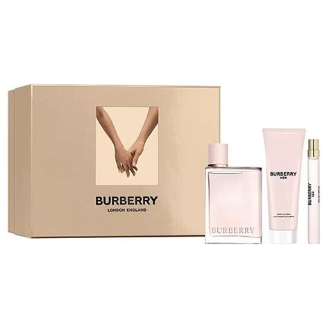 T Set Burberry Her Eau De Parfum 3pcs Namperfume