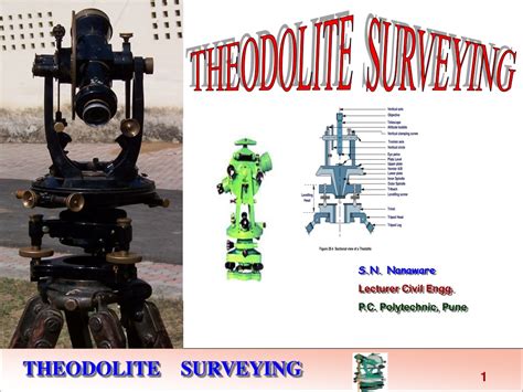 Ppt Theodolite Surveying Powerpoint Presentation Free Download Id