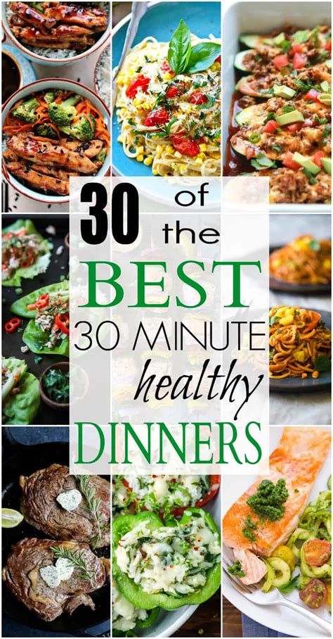 Best 20 Healthy 30 Minute Meals – Best Diet and Healthy Recipes Ever