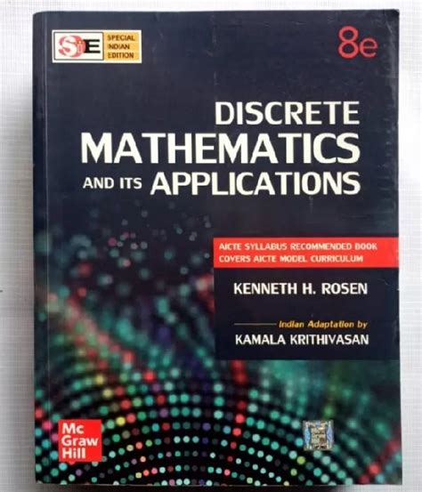 Discrete Mathematics And Its Applications E By Rosen