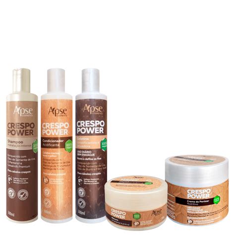 Kit Apse Cosmetics Crespo Power Beleza Na Web