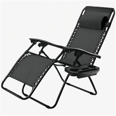 Alpulon Outdoor Folding Zero Gravity Reclining Lounge Chair ZMWV013