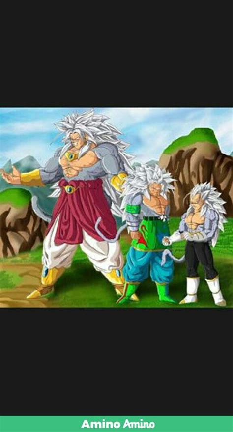 Goku Vegeta E Broly Ssj5 Wiki Dragon Ball Oficial Amino