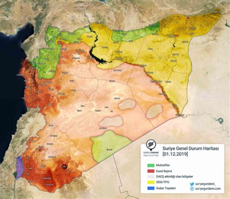 Suriye Son Durum Haritas Mart Stratejik Ortak