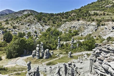 Rock Formation The Stone Dolls Of Kuklica Republic Of Macedonia Stock