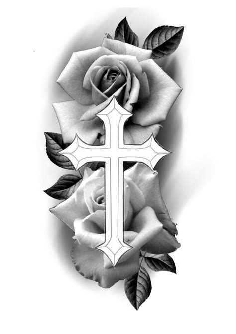 Pin on Tattoo | Cross tattoo for men, Half sleeve tattoos drawings ...