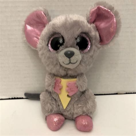 Ty Toys Ty Beanie Boos Squeaker The Mouse With Cheese Poshmark