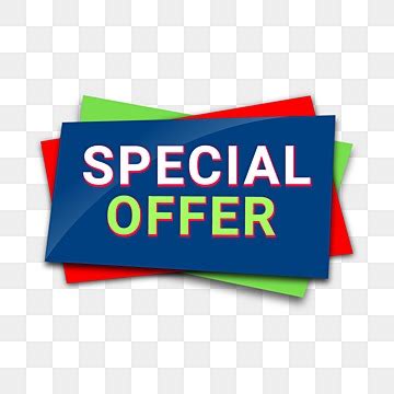special offer banner vector png images special offer banner friday