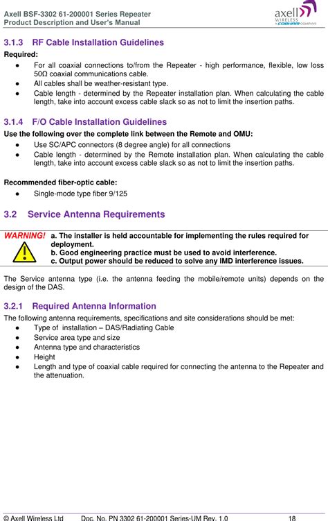 Pbe Europe As Axell Wireless Series Bsf Dp Ac Vhf