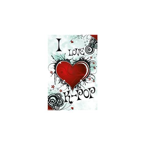 Trends International I Love K Pop Wall Poster