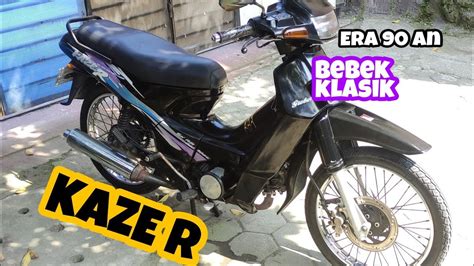 Kawasaki Kaze R Dijual Bebek Klasik Era An Youtube