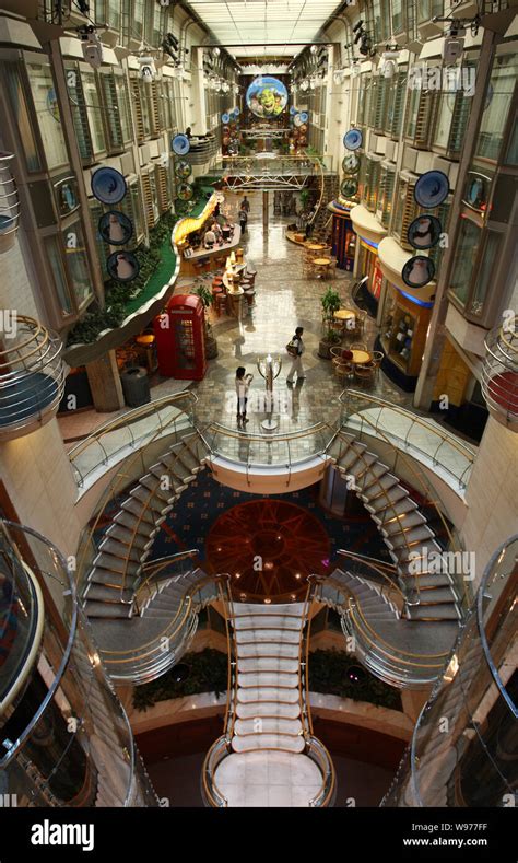 Interior view of Royal Caribbean Internationals Voyager of the Seas at ...