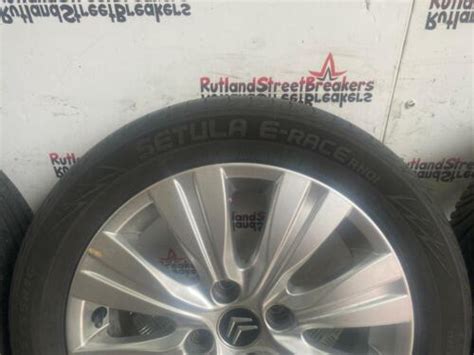 Citroen C3 Picasso 16 Single Blade Alloy Wheel In Silver 195 55 16 Ebay