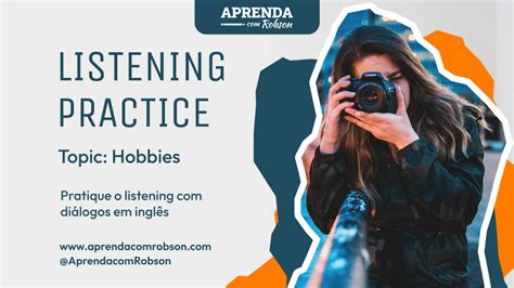 Diálogos em Inglês para Listening Aprenda Robson