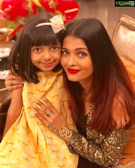 Aishwarya Rai Instagram Happy 7th Birthday My Darling Angel Aaradhya