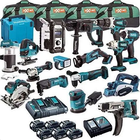 Makita LXT1500 18-Volt LXT Lithium-Ion Cordless 15-Piece Combo Kit ...