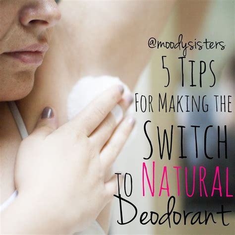 How To Switch To Natural Deodorant [5 Important Tips] — Moody Sisters