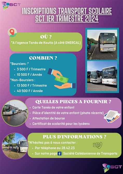 Inscriptions Transport Scolaire Er Trimestre Soci T