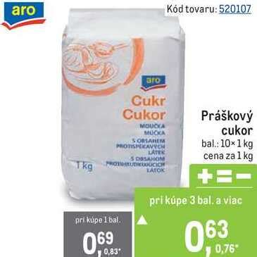 ARCHIV Práškový cukor 1kg v akcii platné do 24 5 2022 Zlacnene sk