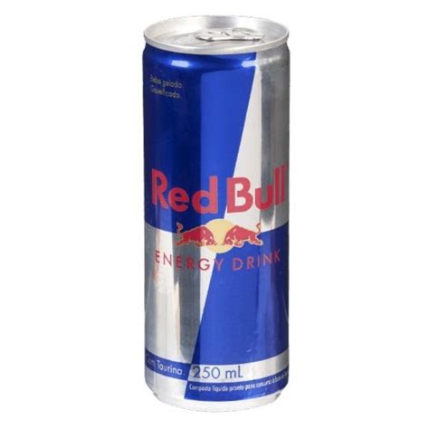 Energético Red Bull 250 Ml Caixa Com 24 Unidades Bebidas Do Mundo