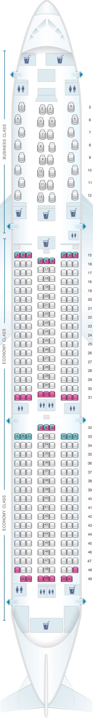 Airbus A380 800 Seating Chart Etihad