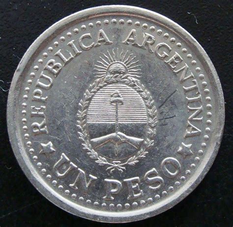 1 Peso Argentina 1960 150 Aniversario De La Revolución De Mayo