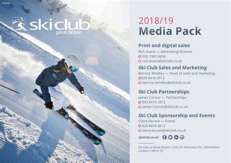 Ski Club of Great Britain Media Pack 2018 by Ski Club of Great Britain ...