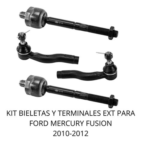 Kit Bieletas Y Terminales Ext Para Ford Fusion 2010 2012 Envío gratis