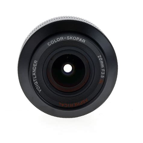 Voigtlander 20mm F 3 5 Color Skopar SL Aspherical Manual Focus Lens For