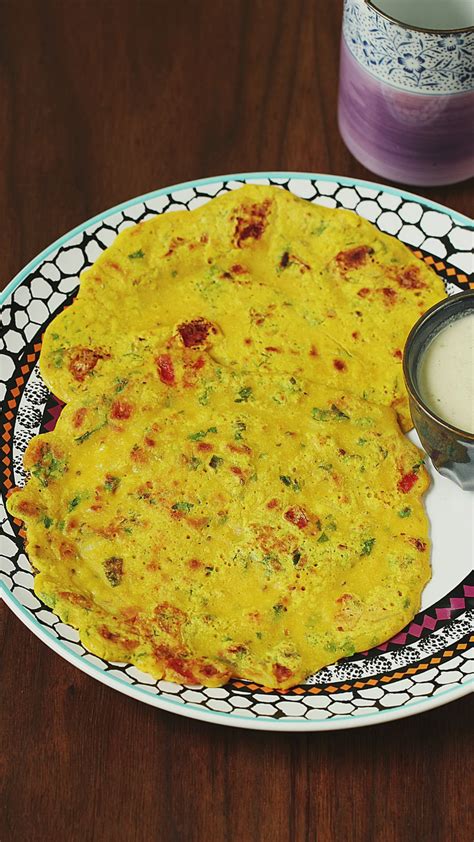 Masoor Dal Chilla Savory Lentil Pancakes Recipe Indian Food