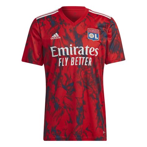 Maillot OL extérieur 2022 23 sur Foot fr