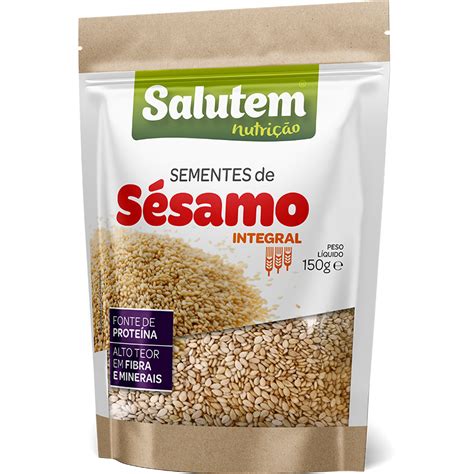 Sementes sésamo Salutem