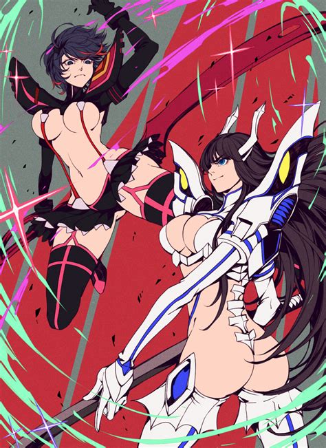 Matoi Ryuuko Senketsu Kiryuuin Satsuki And Junketsu Kill La Kill