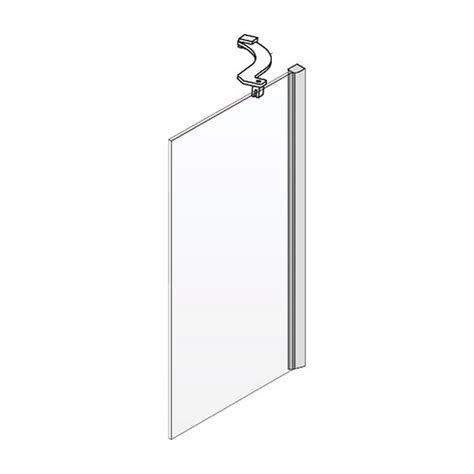 Marbletrend Flinders Kakadu Shower Panel 900mm X 2000mm Includes Arm Chrome