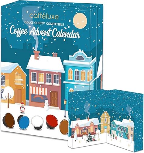 Caffeluxe Dolce Gusto Compatible Coffee Advent Calendar 2021