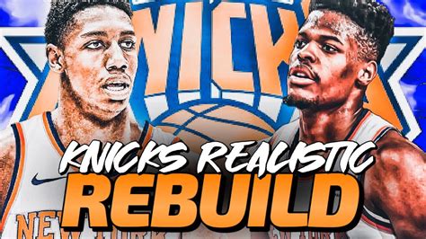 The RJ Barrett Show New York Knicks Realistic Rebuild NBA 2K20 YouTube