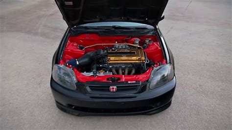 Stanced Clean Bay Honda Civic Coupe Ek Youtube