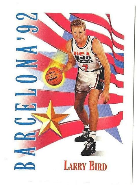 1991 92 Skybox NBA BK Barcelona 92 Card 531 Larry Bird Boston