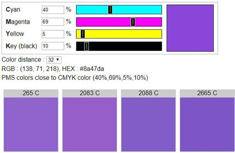 Glory Pantone To Hex Converter Tool C