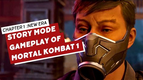 Mortal Kombat 1 Story Mode Gameplay Chapter 1 New Era YouTube