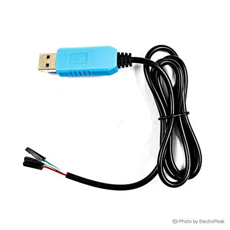 PL2303TA USB to TTL Serial Cable - ElectroPeak