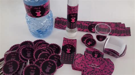 Forminhas Ch De Lingerie Unid Elo Produtos Especiais