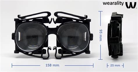 Wearality 3d Virtual Reality Glasses For Your Smartphone Boing Boing