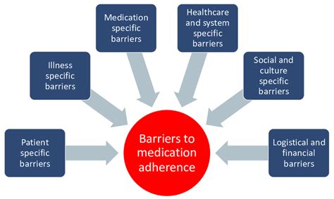 The Identified Key Barriers To Medication Adherence Based On The