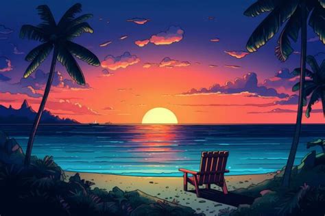 Sunset Cartoon Stock Photos, Images and Backgrounds for Free Download