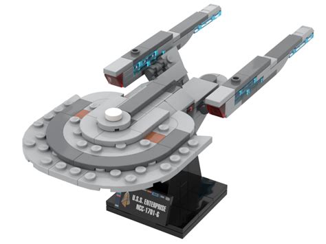 USS Enterprise-G / USS Titan-A | Lego Star Trek Model Ship ...