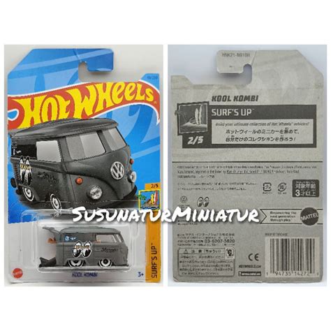 Hot Wheels Japan Card Kool Kombi Volkswagen VW Card HW Miniature Shopee Malaysia