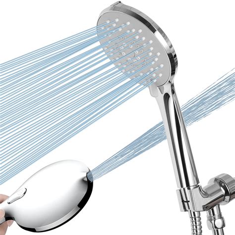 Buy Detachable Shower Head With Hose TEYOON Hand Held Shower Head High