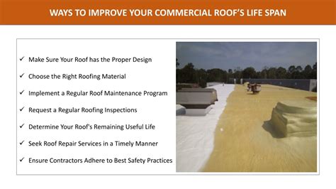 Ppt Ways To Improve Your Commercial Roofs Life Span Powerpoint