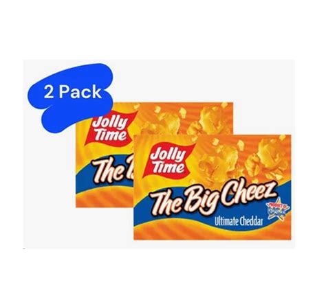 Jolly Time The Big Cheez Microwaveable Popcorn 298g x2 Bundle Offer in ...
